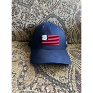 Black Clover Live Lucky SnapBack Golf Hat USA Flag Men's